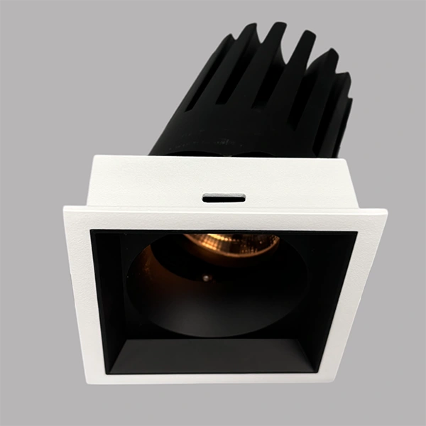 Smart Hotel Lighting , Square Recessed Spotlights , Commercial Lobby Lighting Supplier | Sincerelux